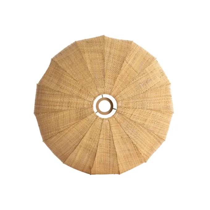 Light en Living Kap Ø50x21 cm RAFIKA raffia naturel