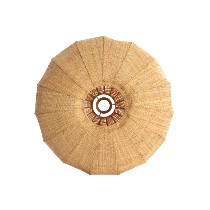 Light en Living Kap Ø50x21 cm RAFIKA raffia naturel