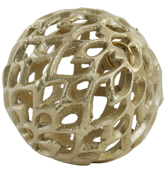 Light en Living Kerstbal GOAN antiek goud - 3 maten