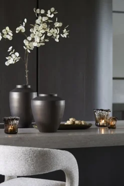 Light en Living Kunstbloem 30x10x118 cm EUCALYPTO crème