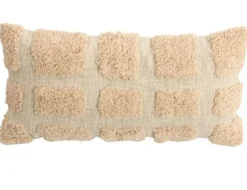Light en Living Kussen 60x30 cm FASANO lichtroze + crème