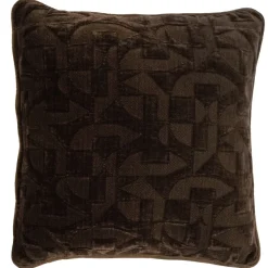 Light en Living Kussen 43x43 cm HATO donkerbruin