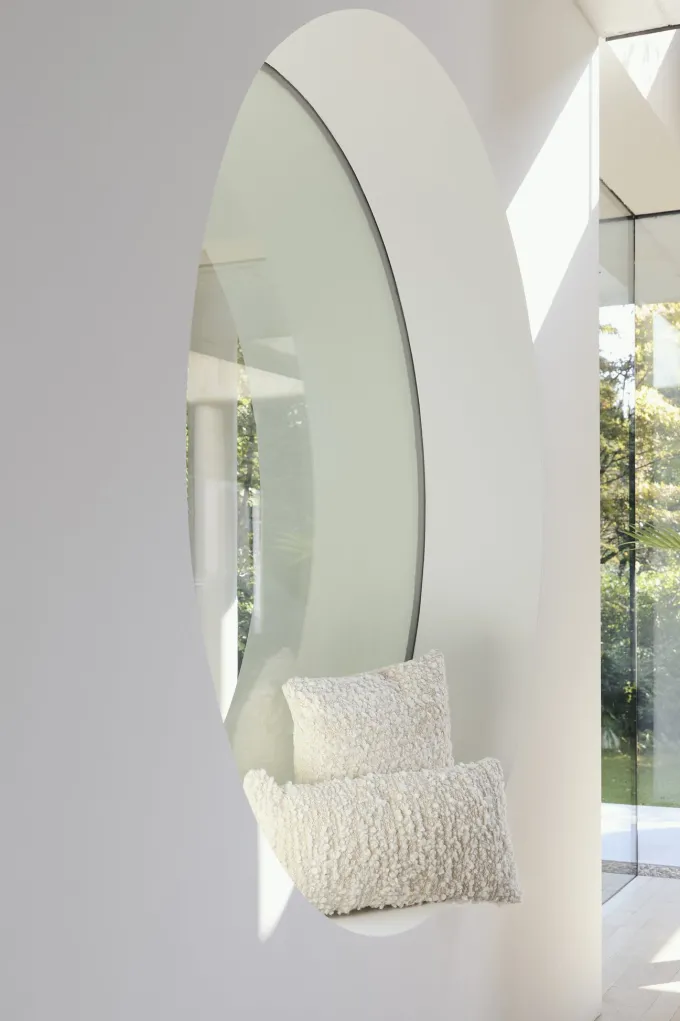 Light en Living Kussen 45x45 cm HUMADA bouclé naturel