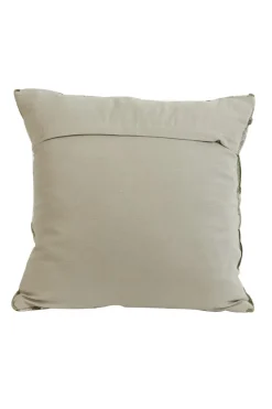 Light en Living Kussen 45x45 cm JEMBANA zand+olijf groen