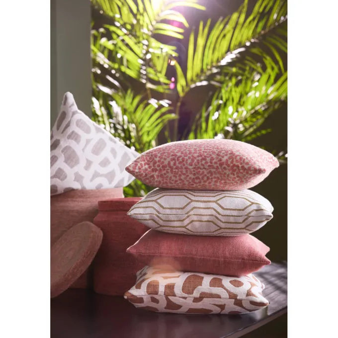 Light en Living Kussen 45x45 cm JOPLIN crème+goud