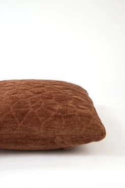 Light en Living Kussen 45x45 cm KALURI terra-oranje