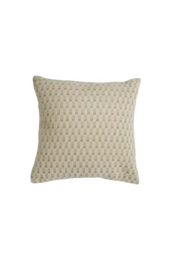 Light en Living Kussen 45x45 cm KASSEL beige+crème veren gevuld