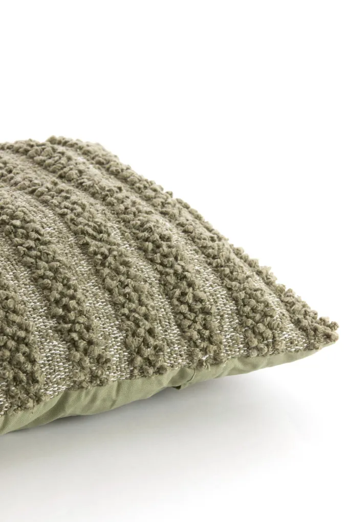 Light en Living Kussen 45x45 cm MAGLIE donkergroen