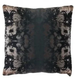 Light en Living Kussen 50x50 cm RORSCHACH velvet groen dessin