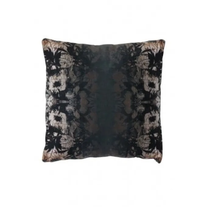 Light en Living Kussen 50x50 cm RORSCHACH velvet groen dessin