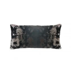 Light en Living Kussen 60x30 cm RORSCHACH velvet groen dessin