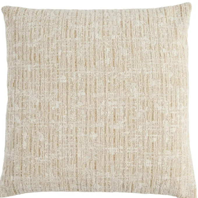 Light en Living Kussen 45x45 cm SALIDA beige + crèmekleurig met veren gevuld