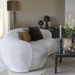 Light en Living Lampenkap cilinder LUBIS bruin - Diverse maten