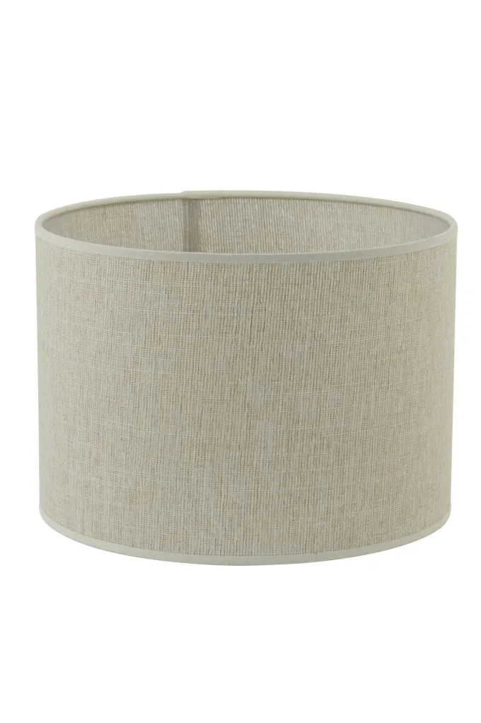 Light en Living Lampenkap cilinder 40-40-30 cm BRESKA parel wit