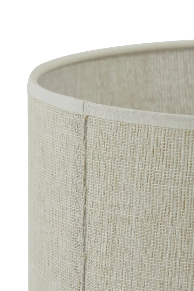Light en Living Lampenkap cilinder 40-40-30 cm BRESKA parel wit