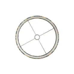 Light en Living Lampenkap cilinder 40-40-30 cm PASSION glans groen