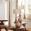 Light en Living Lampenkap cilinder 30-30-21 cm BRESKA parel wit