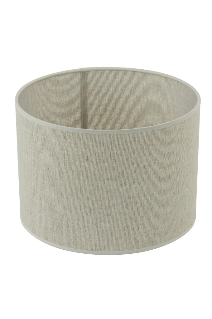Light en Living Lampenkap cilinder 30-30-21 cm BRESKA parel wit