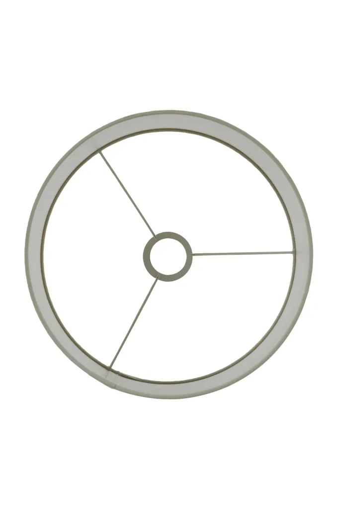 Light en Living Lampenkap cilinder 30-30-21 cm BRESKA parel wit