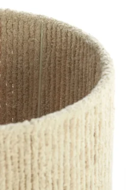 Light en Living lampenkap cilinder 30-30-40 cm MEDANA chenille crème