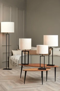 Light en Living Lampenkap cilinder 50-50-38 cm LIVIGNO naturel