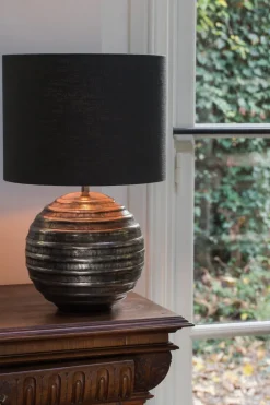 Light en Living Lampenkap cilinder 40-40-30 cm LIVIGNO zwart