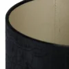Light en Living Lampenkap cilinder PRAYA zwart 40-40-30 cm