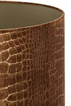 Light en Living Lampenkap cilinder 50-50-38 cm PRAYA bruin