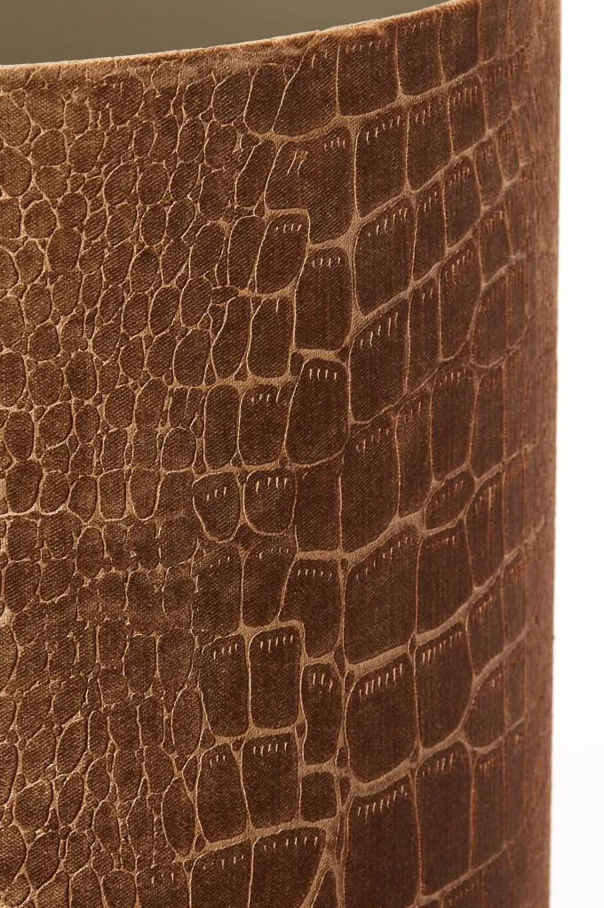 Light en Living Lampenkap cilinder 50-50-38 cm PRAYA bruin