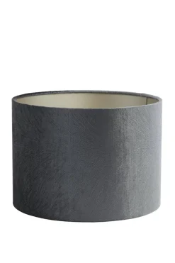 Light en Living Lampenkap cilinder 30-30-21 cm LUBIS grijs