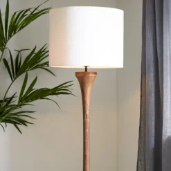 Light en Living Lampenkap cilinder 50-50-38 cm LIVIGNO eiwit