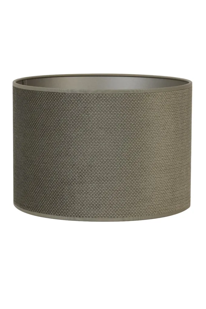 Light en Living Lampenkap cilinder VANDY olive - 2 maten
