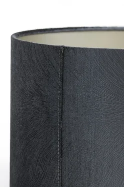 Light en Living Lampenkap cilinder 20-20-18 cm LUBIS grijs
