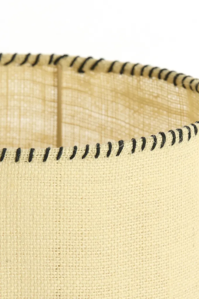 Light en Living Lampenkap 20-20-30 cm SELOTO jute beige
