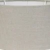 Light en Living Lampenkap LIVIGNO - 20x20x12cm - Lichtgrijs