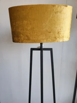 Light en Living Lampenkap ovaal recht smal GEMSTONE goud - diverse maten