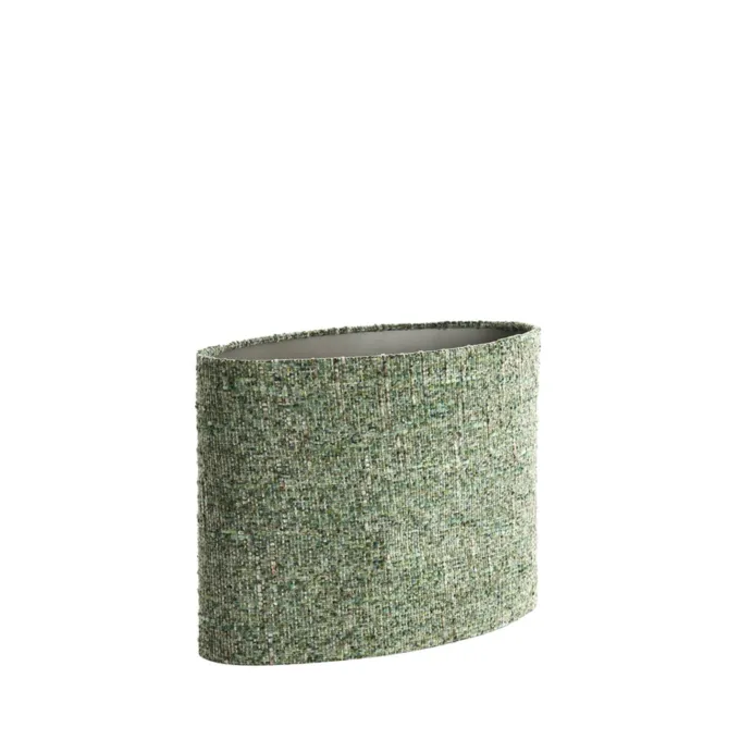 Light en Living Lampenkap ovaal recht smal 45-21-32 cm OSIRE groen