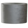 Light en Living Lampenkap ovaal recht smal ZINC taupe - diverse afmetingen