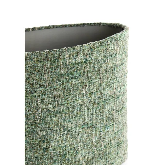 Light en Living Lampenkap ovaal recht smal 38-17,5-28 cm OSIRE groen