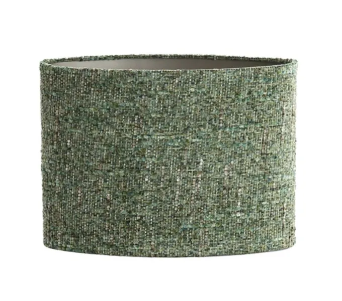 Light en Living Lampenkap ovaal recht smal 38-17,5-28 cm OSIRE groen