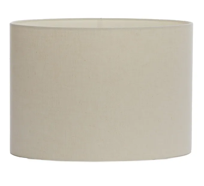 Light en Living Lampenkap ovaal recht smal 58-24-32 cm LIVIGNO eiwit