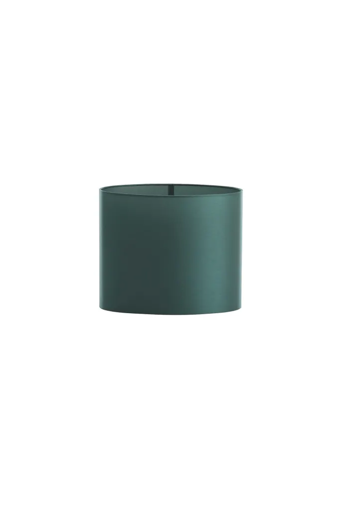 Light en Living Lampenkap ovaal recht 30 x 15 x 25 cm IMANI groen