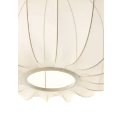 Light en Living Lampenkap PLUMERIA zand Ø50x37,5 cm - Light & Living