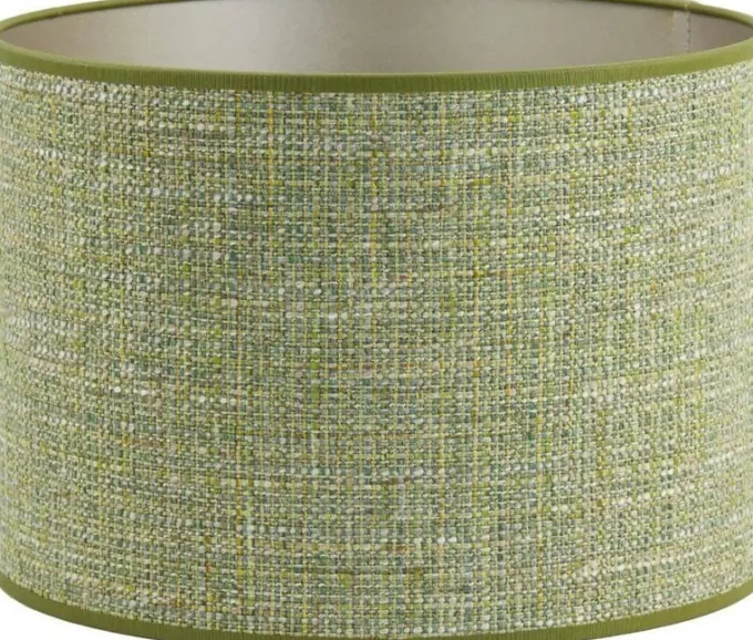 Light en Living Lampenkap textiel tweed 30x30x21cm groen