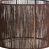 Light en Living Lampenkap TOSSA - Ø40x30cm - Bruin