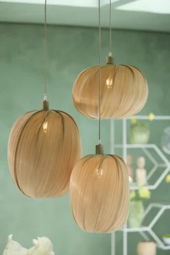 Light en Living Lampenkap Ø38X40 cm PALMADO Bamboe Natural