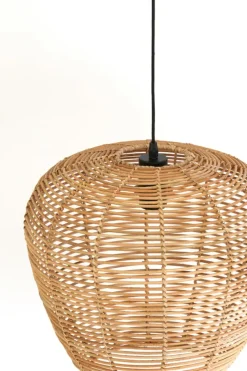 Light en Living Lampenkap Ø38x35 cm LATVIA rotan naturel
