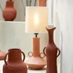 Light en Living Lampvoet BIVIO - 22x20.5x37.5cm - terra