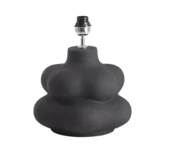 Light en Living Lampvoet CARILO Zwart Ø30.5x38 cm