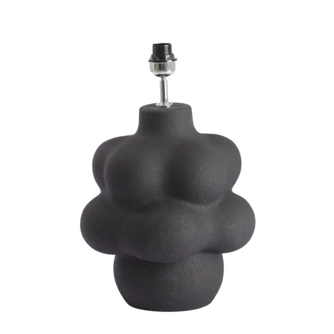 Light en Living Lampvoet CARILO Zwart Ø33x50 cm
